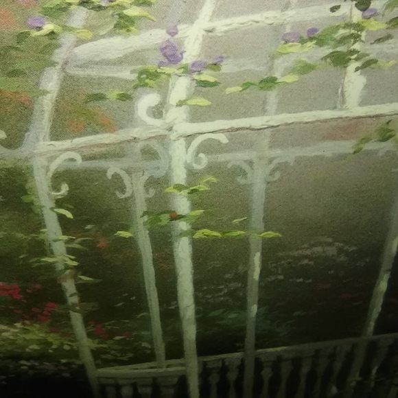 Thomas Kinkade  "Lilac. Gazebo" - Picture 5 of 8